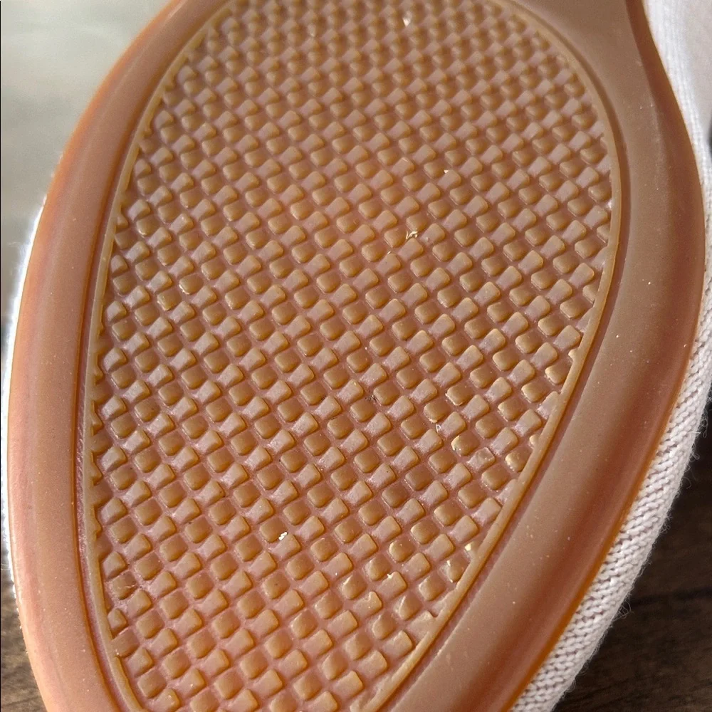 Washable pale pink Slip-On Flats
